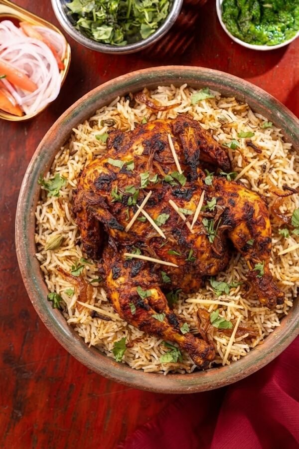 Chicken Sajji (with Rice) - Half